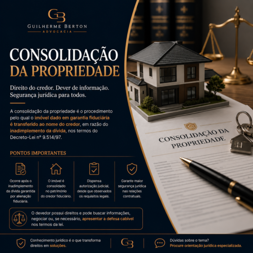 Consolidação da Propriedade